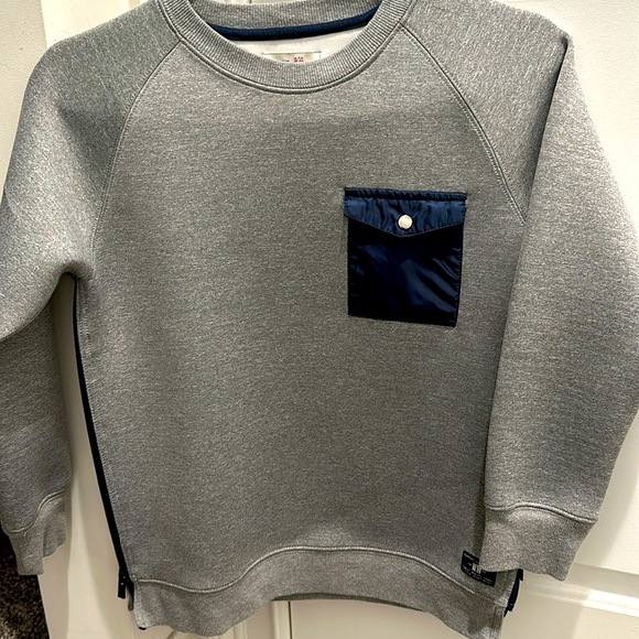 Chemise Zara Denim Manches Longues Avec Poche - Taille 7 Ans (garçon)